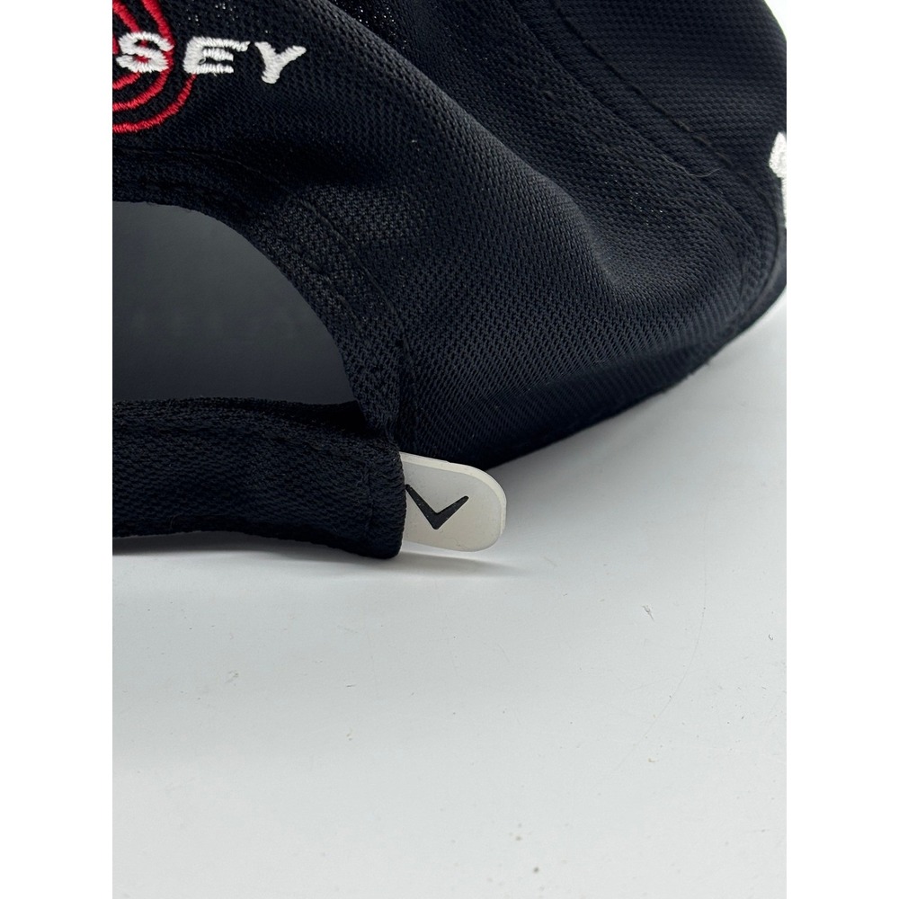NWOT Callaway X Hot Black Tour Adjustable Golf Hat Cap Black Performance - Picture 4 of 7